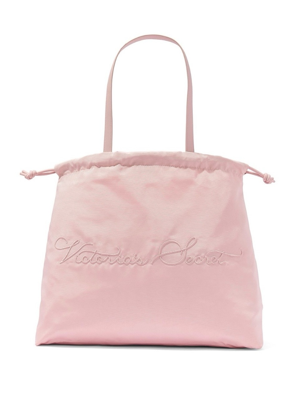 Cinched Satin Tote Bag